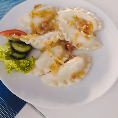 Pierogi z cebulką